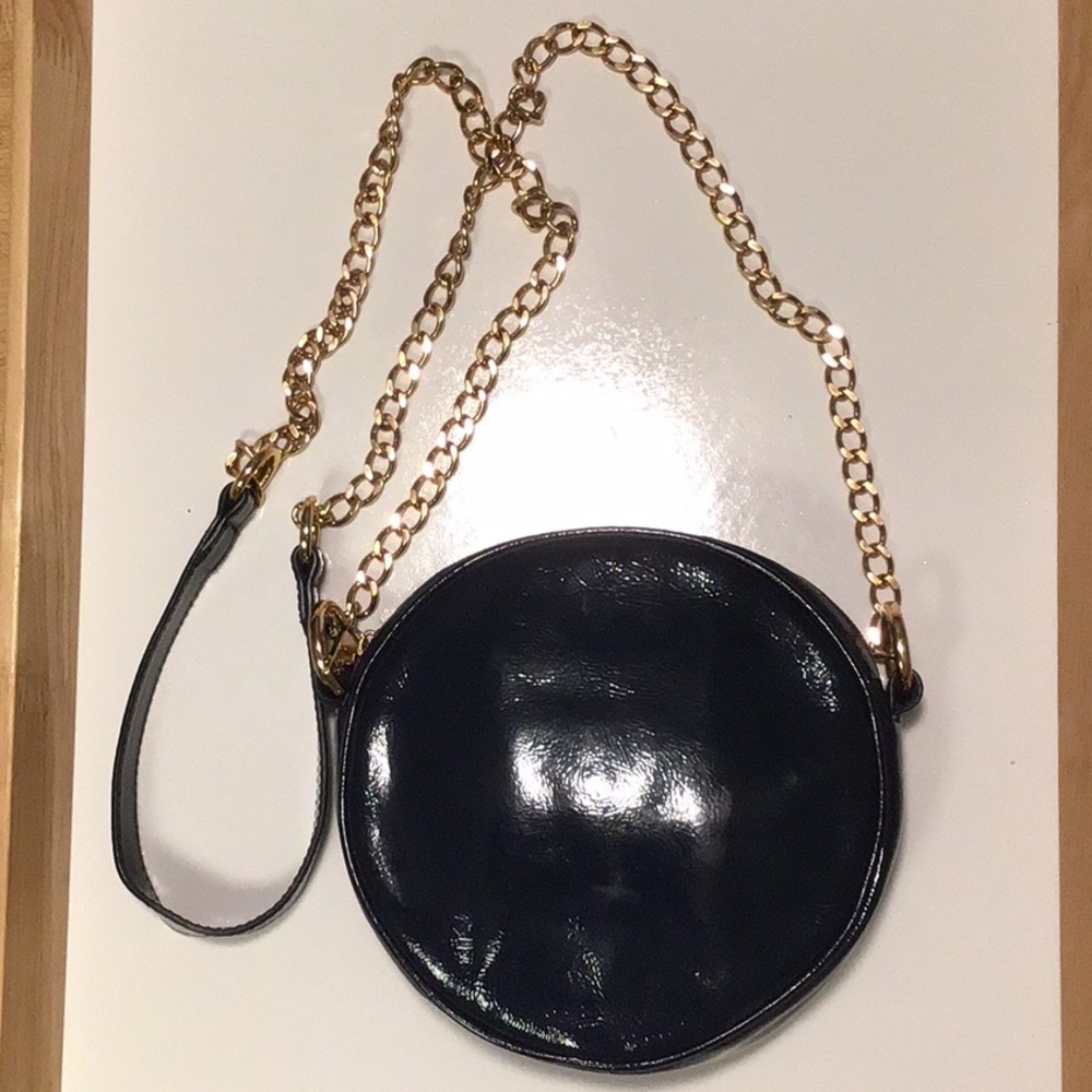 Hobo International Deb Blue Round Chain Bag *MINT*